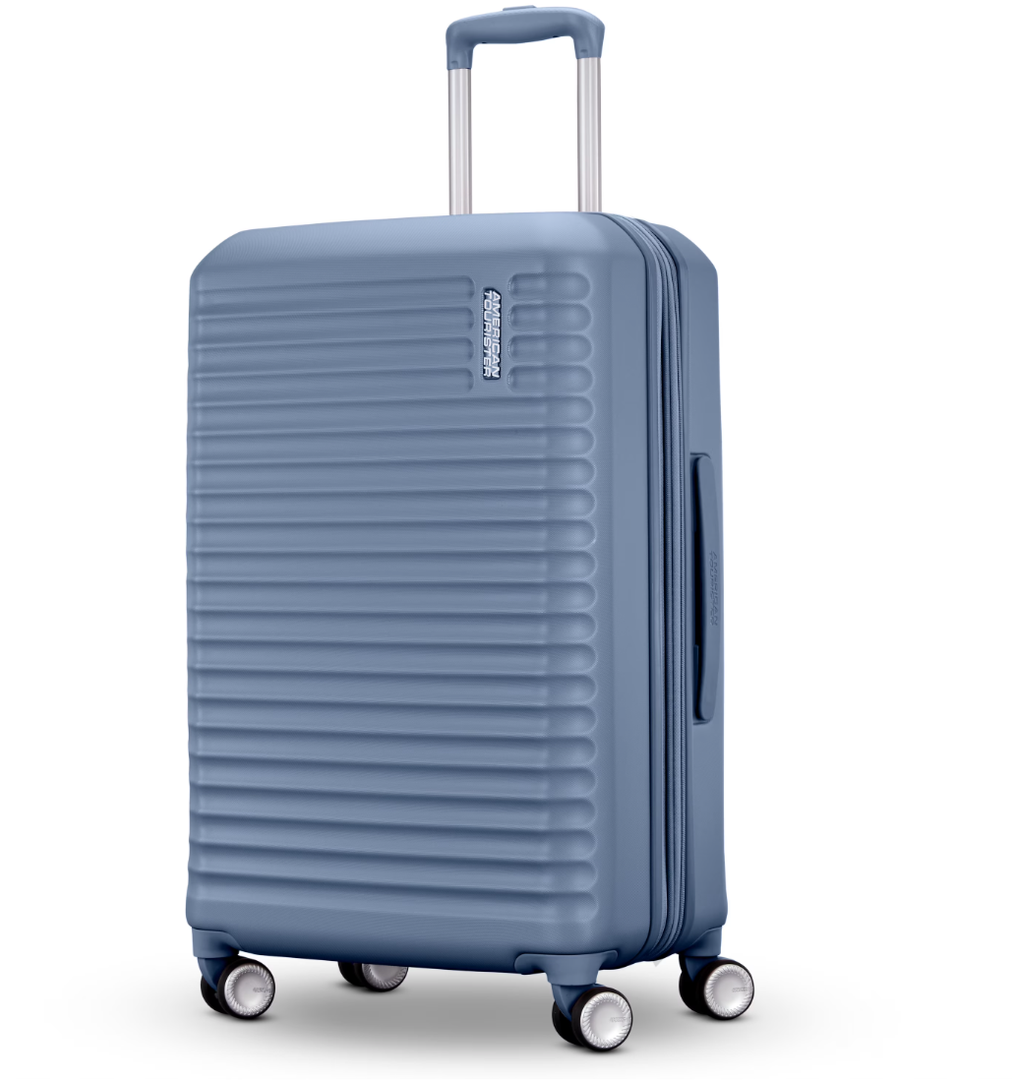 American Tourister Stratum 3.0 Medium Hardside Suitcase with Spinner Wheels - Elemental Blue