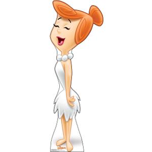 Cardboard People Wilma Flintstone Life Size Cardboard Cutout Standup - Hanna-Barbera The Flintstones