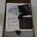 Emerald Green Quartz Trillion Sterling Silver Earrings