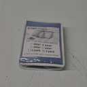 NEXHOME PRO 100% Organic Cotton Queen Pillowcases Set of 2, Envelope Closure Linen Feel Textured Natural, Soft and Durable, Premium Cooling Pillow Cases for Bed (20x30 inch, Blue)