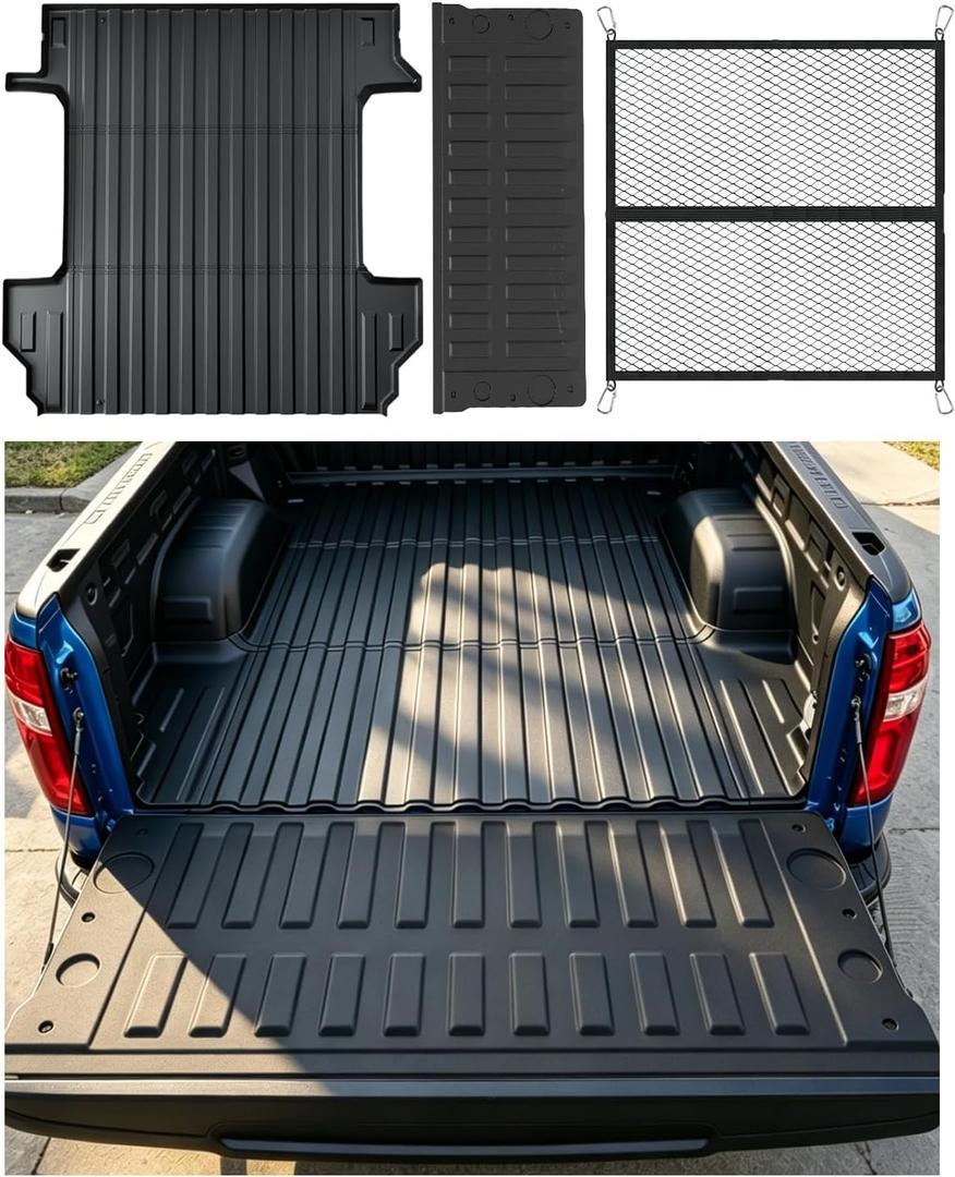 Truck Bed Mat for 2019-2026 Chevy Silverado 1500 & GMC Sierra 1500