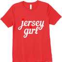 Jersey Girl New Jersey Heart Funny Cute New Jersey Pride TShirt Large