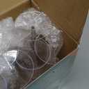 HyHousing 6 Oz Clear Plastic Champagne Glasses 16 Pack, Hard Disposable Plastic Champagne Flute Ideal for Home Daily Life Party Wedding Toasting Drinking Champagnes,New Years Eve Party Supplies