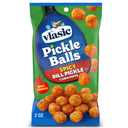 8 x Vlasic Pickle Balls, Spicy Dill Pickle Flavored Corn Puffs, Pickleball Gifts, Easter Basket Stuffer for Pickle Lovers, 2 oz. (1 Count)
