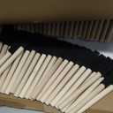 Fewanland 50pcs 1/2" Foam Brush with High Density Foam, mini Foam Brush for Small Project