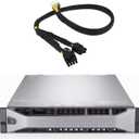 OTOTEC GPU Power Adapter Splitter Cable 8P to 6P+8P N08NH 9H6FV Compatible with Dell Poweredge R720 R730 R7910