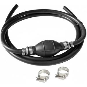 Universal 3/8" 10mm Fuel Line with Primer Bulb for Boat Motor Marine Cars RVs Tractors and Caravans