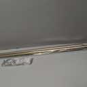 Ivilon Drapery Window Curtain Rod - End Cap Style Design 1 Inch Pole. 72 to 144 Inch Color Warm Gold