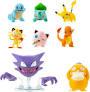 Pokemon Battle Figure 8 Pack  Six 2Inch and Two 3Inch Battle Ready Figures including Pikachu