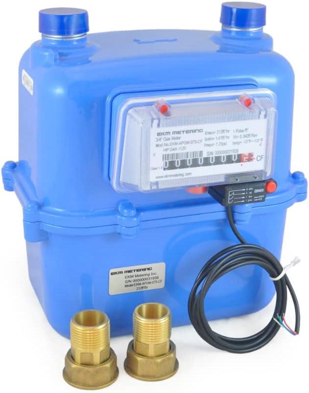 3/4" Gas Meter - Aluminum, Pulse Output