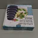 Springform Cake Pan, Cake Pan with 6 Different Size (7,8,9,10,11,12 inch), Cake Molds for Baking with Removable Bottom, Non-Stick Bakeware for Effortless Baking and Easy Release (6)