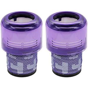 Lemige 2 Pack Vacuum Filters Replacement Parts Compatible with Dyson V11 Origin V11 Torque Drive V11 Animal V11 Complete V11 Extra V15 Detect V15s Detect Submarine Vacuums, Compare to Part 970013-02