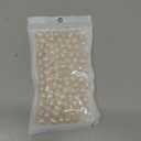 Pearls Beads for Jewelry Making 100pcs 9-10mm Natural Genuine Real Freshwater Cultured Pearl White Rice Oval Loose Gemstone Bead Holes 0.7mm Crafts Necklaces Bracelets Earrings (White, 9-10mm)