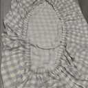 Fitted Crib Sheet | 192 Thread Count | 23"x 37" (Blue Check)