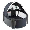 Pamo babe Portable Bassinet and Play Space Baby Dome with Toys and Canopy Travel Crib for Newborn (Deepgrey)