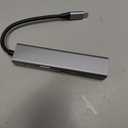 USB-C Ethernet Adapter with 100W Charging Port & Multiport Hub - Gigabit Ethernet Adapter, 5GB USB 3.0, SD/FT for Laptops, MacBooks, Chromebooks & More