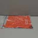 Pack Of 3 Pcs Water-resistant Material Zipper Pouch Set, Mesh Zipper Bags for Storage, Travel, Office (Orange)