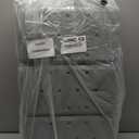 Transfer Bench for Bathtub, Durable Bath & Shower Transfer Bench, Shower Chair with Backrest & Height Adjustable Legs, Medical Bathroom Aid with Non-Slip Feet, 330lb, Gray Single Handrail