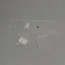 Acrylic Saber Stand – Multi-Function Display Stand for Swords, Daggers, Wands & Collectibles, Transparent Desktop Holder for Displaying Sword & Other Long Items, Clear Base, 1Pack