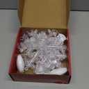 [Timer] Christmas Window Decorations, 3 Pack Snowflake Christmas Window Lights with Suction Cup, Hanging LED Battery Operated Xtmas Lights Indoor Xmas Tree Fireplace Home Party Decor