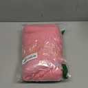 36 Inch Christmas Tree Skirt, Chunky Rustic Twisted Woven Round Tree Skirt with Tie Closure for Family Gatherings, Holiday Parties, Christmas Decorations (Pink)