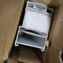 BlindsAvenue Cordless Cellular Shade, White, 30.5" W x 48" H