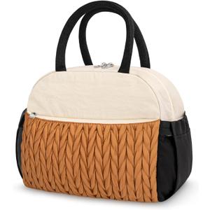DALINDA Lunch Bag Women,Insulated Lunch Box Large Capacity,Lightweight Leakproof Lunch Tote,Reusable Lunch Cooler for Work Picnic Camping
