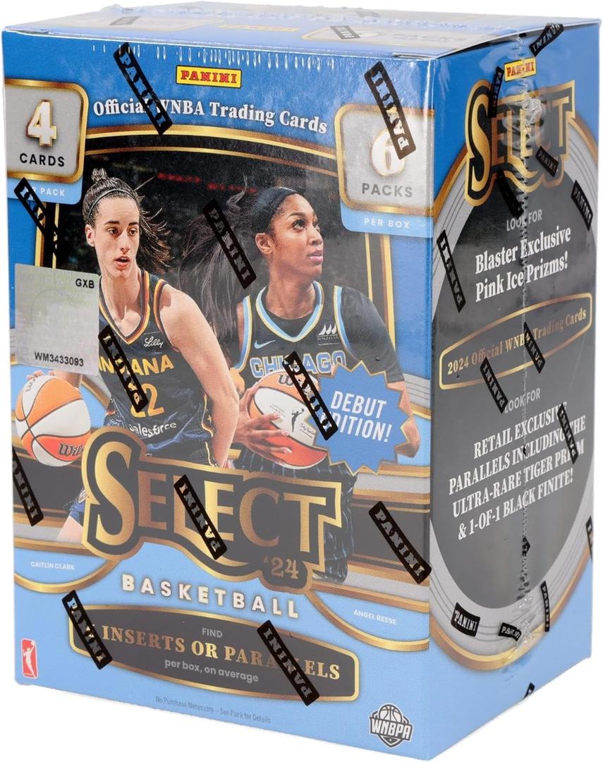 2024 Panini WNBA Select Basketball Trading Cards Blaster
