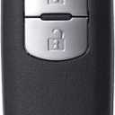 MechanMagic Smart Key Fob Replacement Fits for Mazda 3 CX-3 CX-5 2013 2014 2015 2016 2017 2018 / 2014 Speed 3 Keyless Entry Remote Control WAZSKE13D01 IC: 662F-SKE13D01