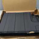 LASFIT 5FT Bed Mat for Jeep Gladiator JT 2025 2024 2023 2022 2021 2020 (60 inches), All Weather TPE Custom Fit Truck Bed Mat Truck Cargo Bed Liner, Black