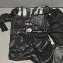 STAR WARS Darth Vader Official Youth Costume - Printed Jumpsuit with Cape and Plastic Mask, Small