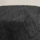 H.VERSAILTEX Velvet Stretch Couch Cushion Cover Plush Cushion Slipcover for Chair Loveseat Sofa Cushion Furniture Protector Seat Cushion Sofa Cover (3 Piece XL Sofa Cushion Covers, Black)