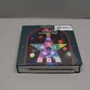 Christmas Tree Topper Star with 10 RGB LEDs, 9" Lighted Clear Star, App & Remote Control, Timer, USB Powered, Music Sync, Color Changing Treetop for Xmas New Year Holiday Tree Decoration