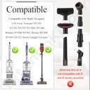1 1/4" (32mm) Vacuum Attachments Compatible with Shark Navigator Lift-Away NV350, NV352, NV360, NV500 NV501, Rocket HV300 HV301 HV322 Series Vacuum, for Home and Automotive Cleaning