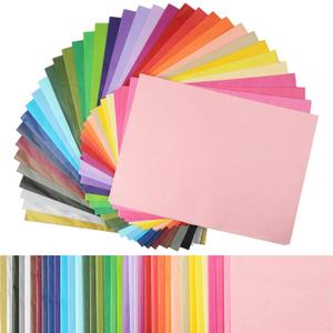 Simetufy 360 Sheets 36 Multicolor Tissue Paper for Gift Bags, 11.5" x 8" Small Gift Wrapping Decorative, Art Rainbow Tissue Paper Bulk for Crafts Floral Birthday Party Festival Flower
