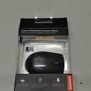 Lenovo 300 Wireless Mouse, Black, Computer Mouse for PC and Laptop with Windows, Ambidextrous Design, 2.4 GHz Nano USB Receiver, 12 Month Battery Life