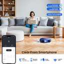 MANVN Robot Vacuum and Mop Combo for Pet Hair, Robotic Vacuum for Hard Floors and Carpets, 2.87'' Ultra-Slim, with 3D Obstacle Avoidance, Wi-Fi/App/Voice Controlled, Self-Charging