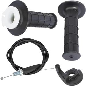 Mini Bike Throttle Assembly Throttle Cable for Honda XR50R XR70R CRF50 CRF70 XR75 XR80R Z50R XR100R Pit Bike Dirt Bike 22mm Twist Throttle Accelerator