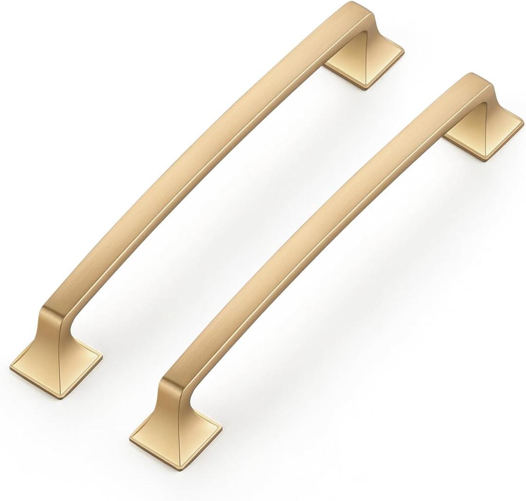 Ravinte 20 Pack Solid 6-1/4" Square Foot Arch Pulls Kitchen Cabinet Handles Champagne Bronze Drawer Pulls Kitchen Cabinet Hardware for Cupboard Handles Ravinte 20 Pack Solid 6-1/4" Square Foot Arch Pulls Kitchen Cabinet Handles Champagne Bronze Drawer Pulls Kitchen Cabinet Hardware for Cupboard Handles