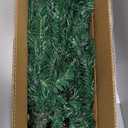 4FT Prelit Christmas Tree 2-Pack Artificial Potted Christmas Tree with 100 Warm White LEDs Battery Powered & 8 Lighting Modes for Xmas Porch Entrance Decorations