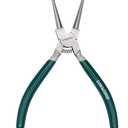 9 inch Straight Internal Snap Ring Plier, Circlip Pliers, Tips C-Clip Pliers for Ring Remover Retaining