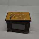 Cremation Urns for Human Ashes Adult Male Female Wooden Urns with Photo Frame for Women Men Funeral Memorial Decorative Wood Urns for Ashes Large Burial Urn Box and Casket Up to 250 IBS (Tree)