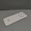 Dual Phone Wireless Charging Station for Apple Devices, Magnetic Charging Station for iPhone with Auto Switch 7-Color Light&Clock, Family Watch Charger for iPhone17 for iWatch11 for AirPods Pro3(White