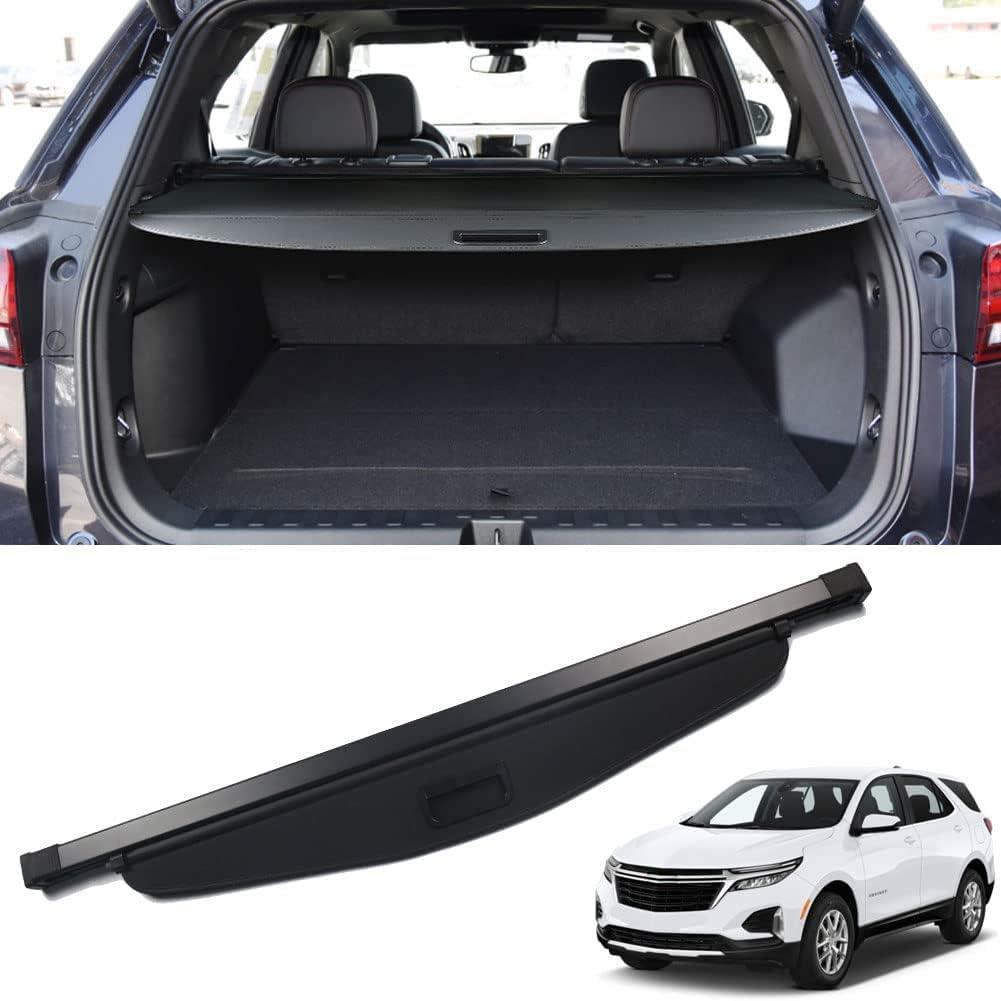 2018-2025 2026 for Chevy Chevrolet Equinox GMC Terrain Cargo Cover Accessories 2024 Black Retractable Trunk Cover Security Shield Shade (Not for EV)