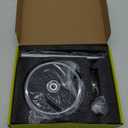 simpletome Paper Towel Holder Countertop Keep It Rolled Up Weighted Base (Chrome)