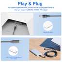 Starlink Mini USB C Cable 100W, 6.6FT/2M USB C to DC Power Cable Waterproof Outdoor for Starlink Mini Accessories, Type C to DC Power Cord Compatible with High Power Bank and PD Charger