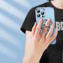 Magnetic Ring Holder, Black, Phone Grip Clasp