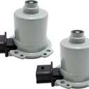 SMMS AE8Z7C604A 2PCS Automatic Transmission Clutch Actuator A/B for Ford Focus SE SEL Fiesta 2011-2019, Shift Interlock Solenoid Replaces OE AE8Z7C604