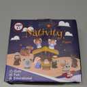 Nativity Set for Kids  25 Piece Christmas Nativity Playset with Figures, Soft Rubber Jesus Story Play Toys for Toddlers, Children, Baby Girls Boys Ages 1 2 3 4 5 6+ at Home & Sunday School