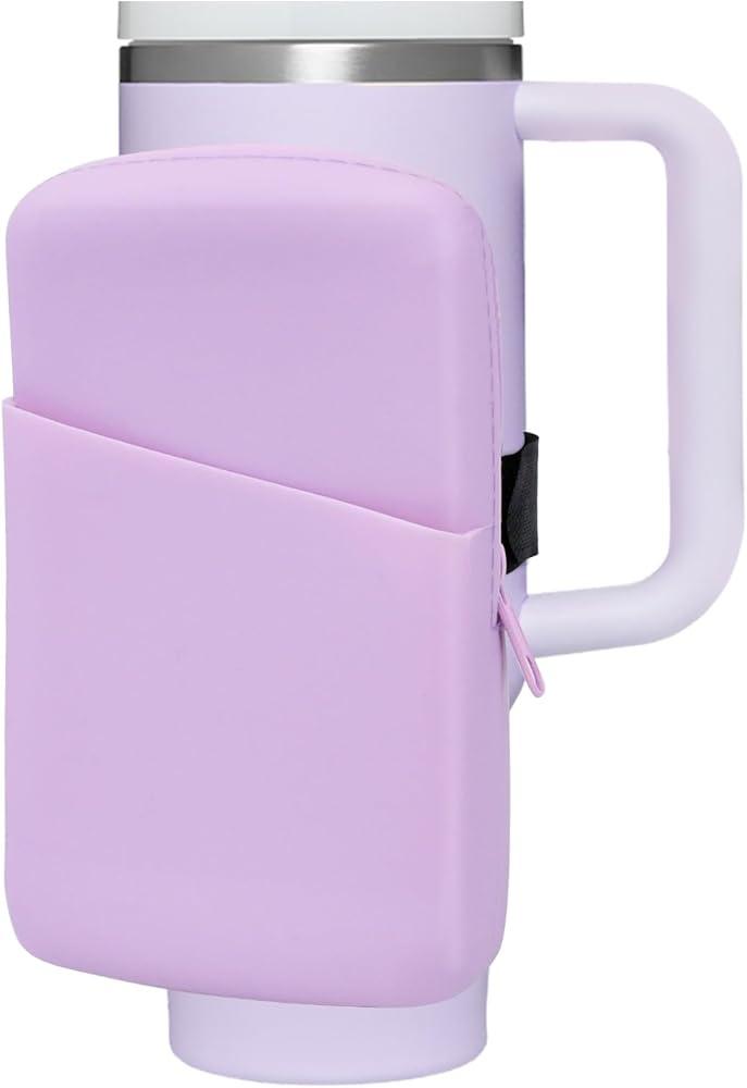 SILICONE BOOT & POUCH, Purple